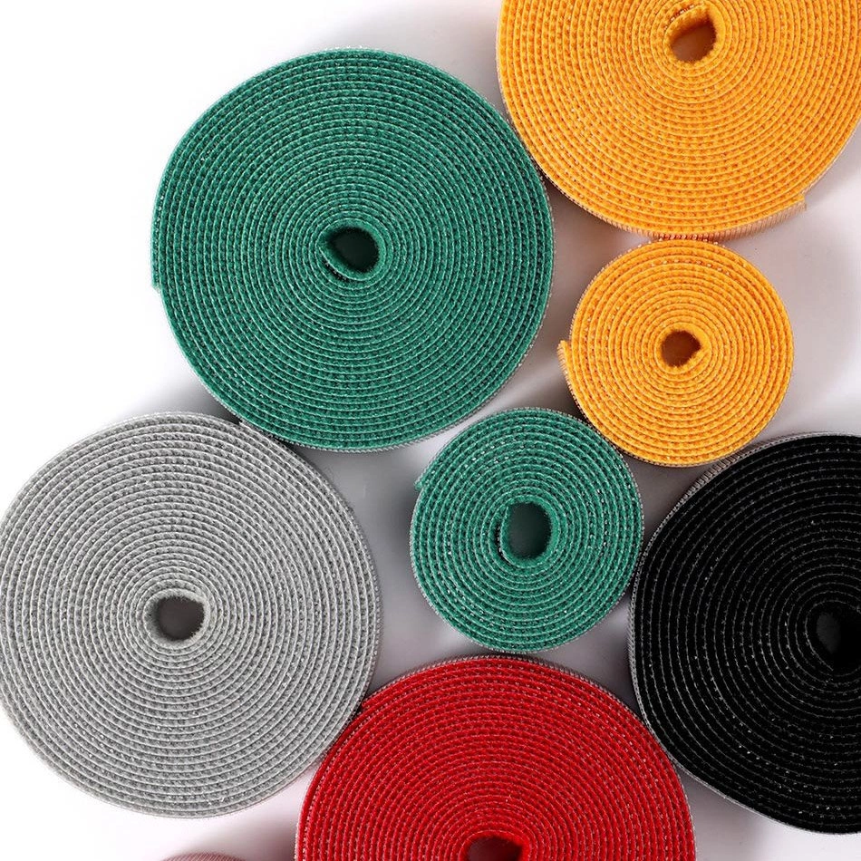 Baseus Rainbow Circle hook and loop Straps - velcro tape cable
