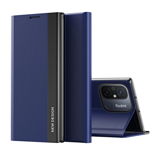 Sleep Case Pro Hülle für Xiaomi Redmi Note 12 Pro / Poco X5 Pro 5G mit Klappständer blau